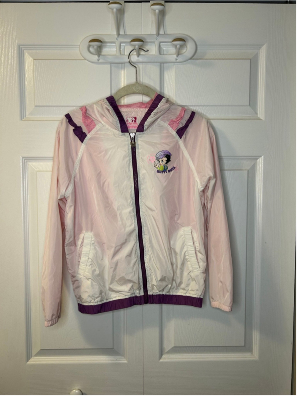 Vintage Betty Boop Zip Up Windbreaker Jacket 13